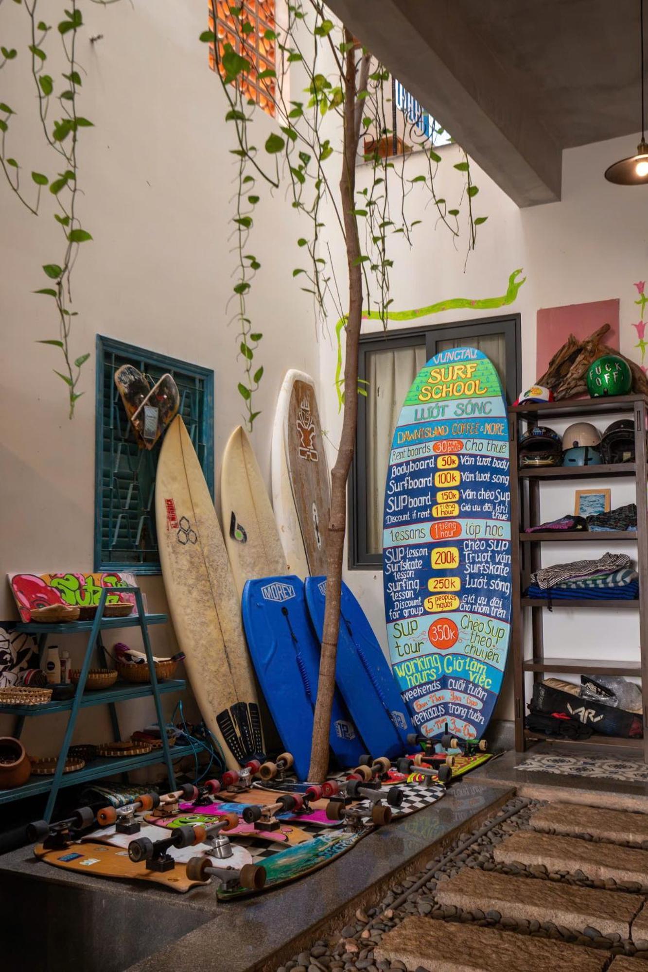 Vungtau Surf House - Hostel Surf Camp Vũng Tàu Eksteriør billede