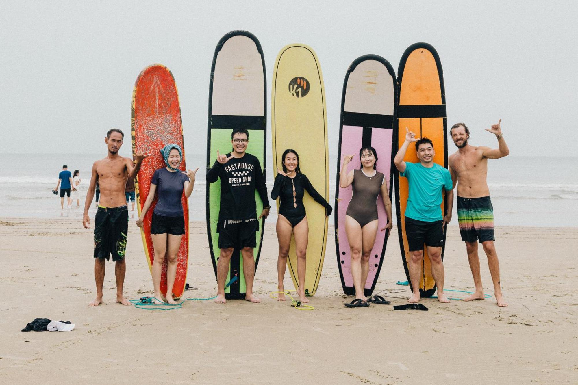 Vungtau Surf House - Hostel Surf Camp Vũng Tàu Eksteriør billede